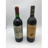 Two Bottlings of vintage wine, 1993 La Cuvee Mythique & 1986 Villa Antinori Chianti Classico, Both