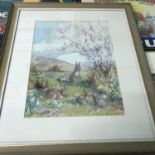 After Margaret. W. Tarrant print, depicting a family of rabbits