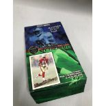 A Box of Pacific Paramount 1999 NFL Football trading cards, Box includes 16 sealed packs of