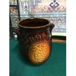 West German Rumtopf vase/ container.