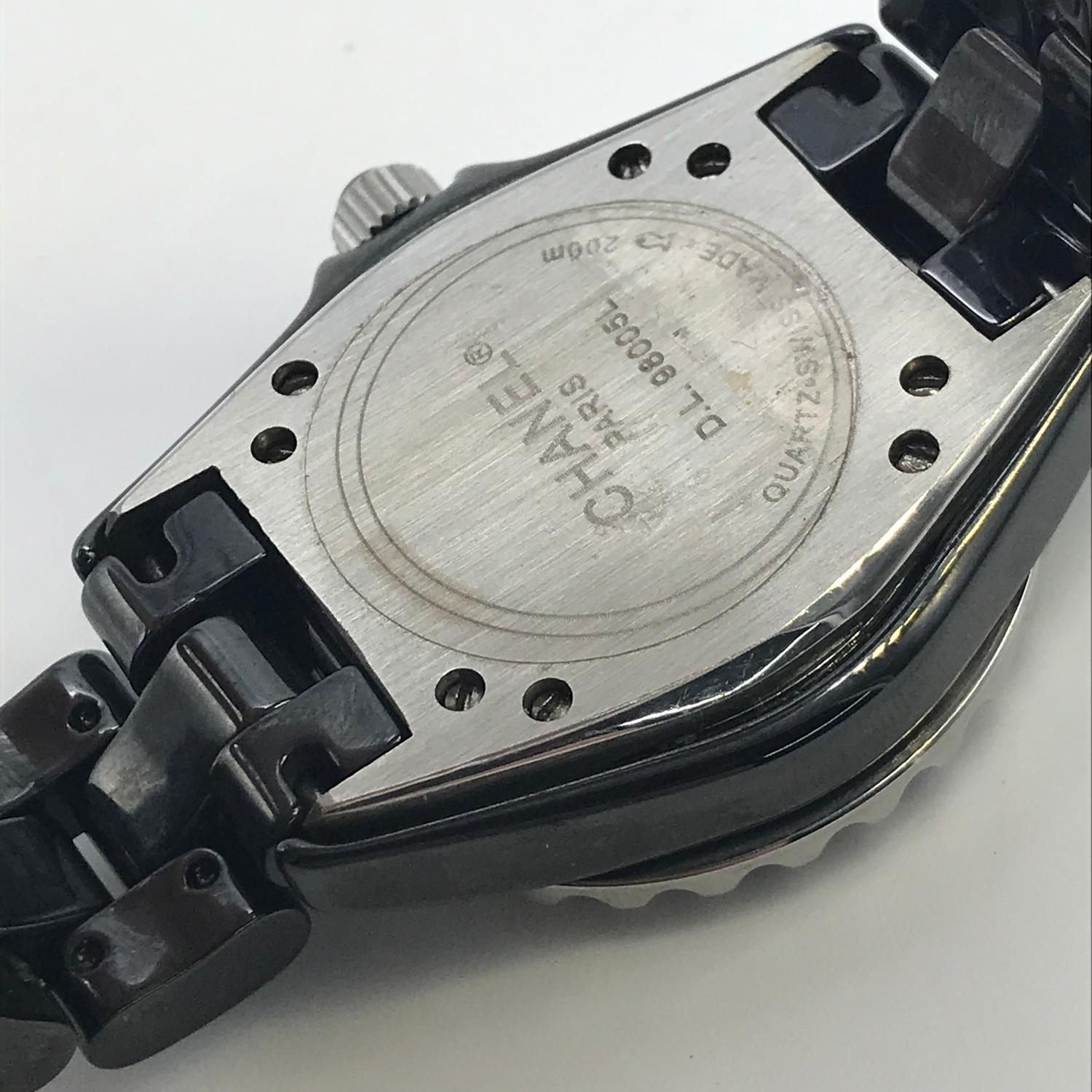 Replica Chanel J12 ladies watch. - Image 3 of 3