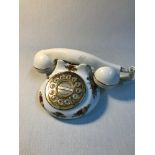 A Royal Albert Old Country Roses telephone. In a working condition.