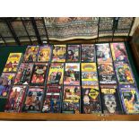 A Collection of 23 Vintage VHS WWF & WCW Wrestling videos. All covers and tapes in really good