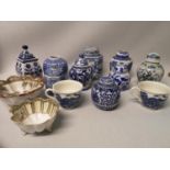 A lot of mostly oriental collectable porcelain to include noritake