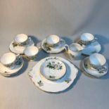 A 20 piece Royal Stafford bone China tea set