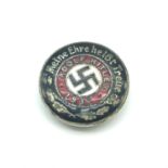 1933 German Nazi SS Members Lapel badge.