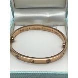 Replica Cartier love bangle