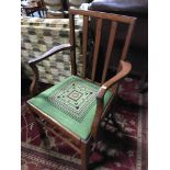 Early 1900's carver chair.