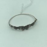 A Georg Jensen Sterling silver Askil Bracelet