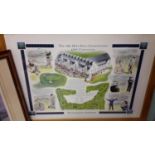 Two Limited Edition Prints of Carnoustie Golf Course Scotland one by Graham Baxter the other