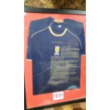 Diadora Scotland Football Framed Top with a Poem/Verse