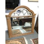 A Large reproduction over mantel mirror. Measures 130x125cm