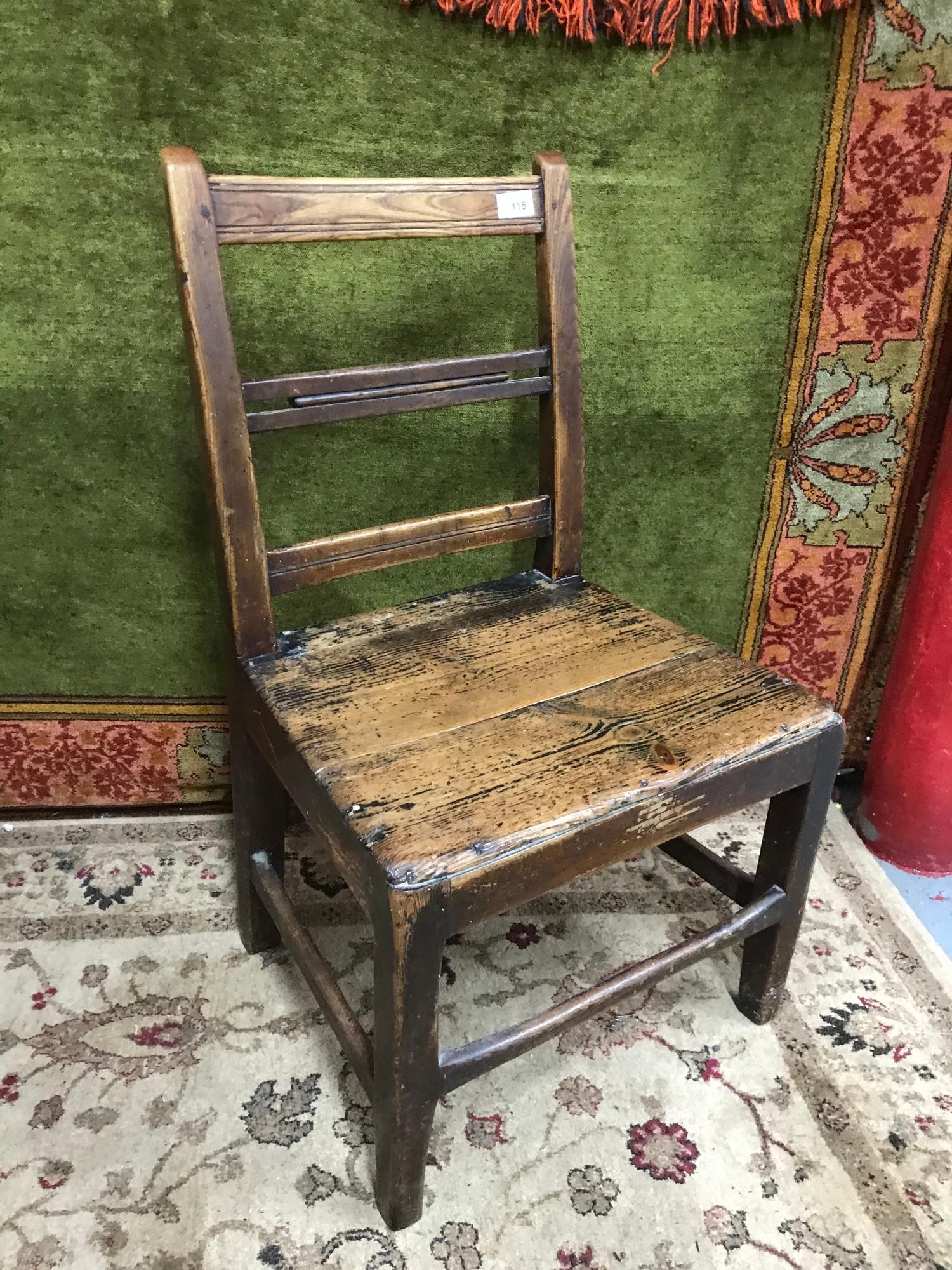 A 17th century chair.