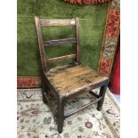 A 17th century chair.