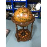 Reproduction Globe Drinks Cabinet