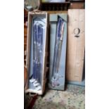 A Set of Queen Elizabeth 2 golf clubs, limited edition by Swilken of St Andrews . Boxed in