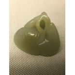 Antique Chinese Jade hand carved Jade sculpture.