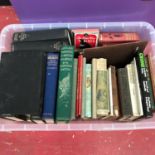 A crate of collectable books containing ?Habits and characters of British wild animals? The Second