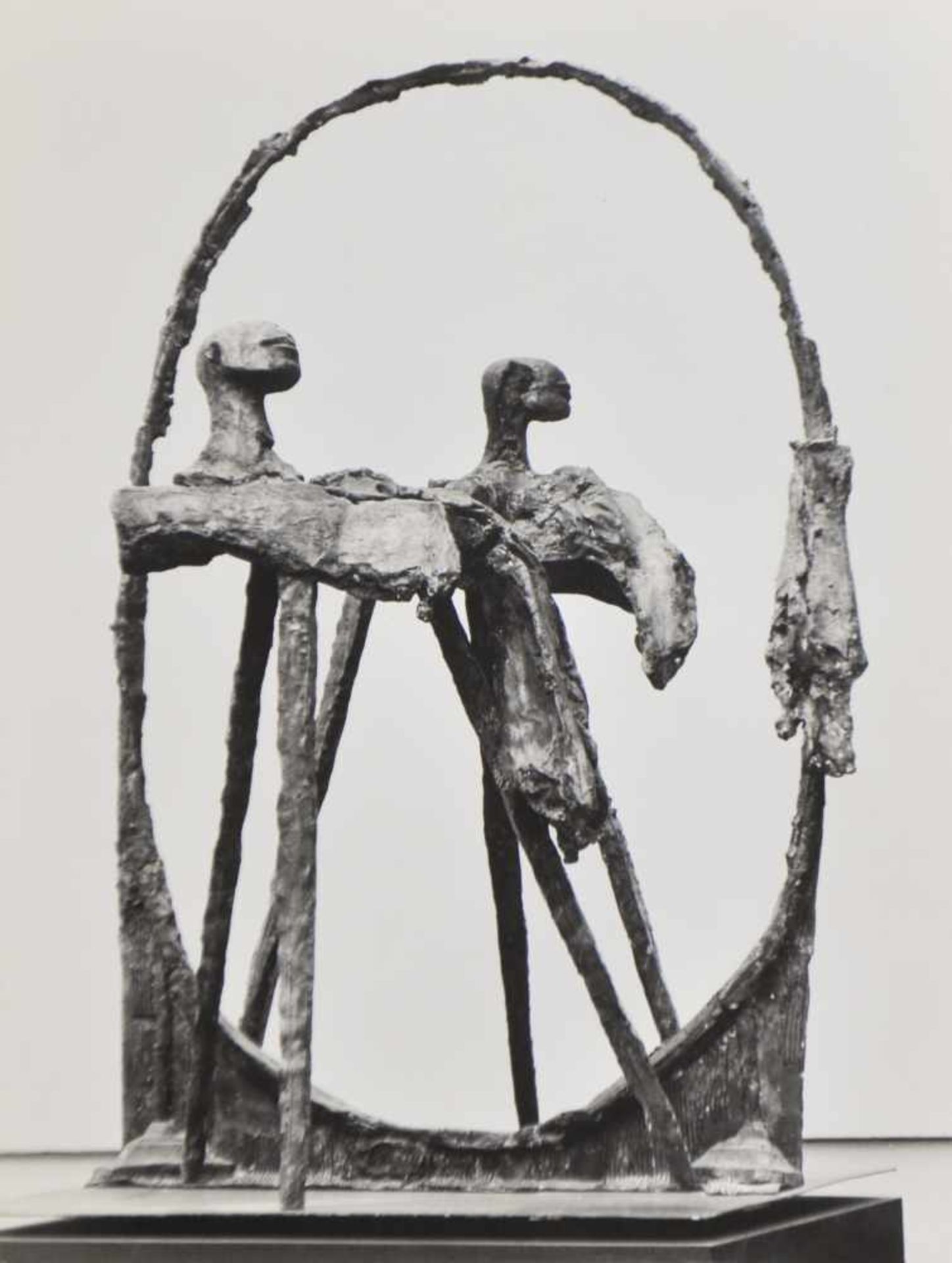 Ugo Mulas (Pozzolengo 1928  Mailand/Milano 1973)11 Fotografien von Skulpturen von Augusto Perez;
