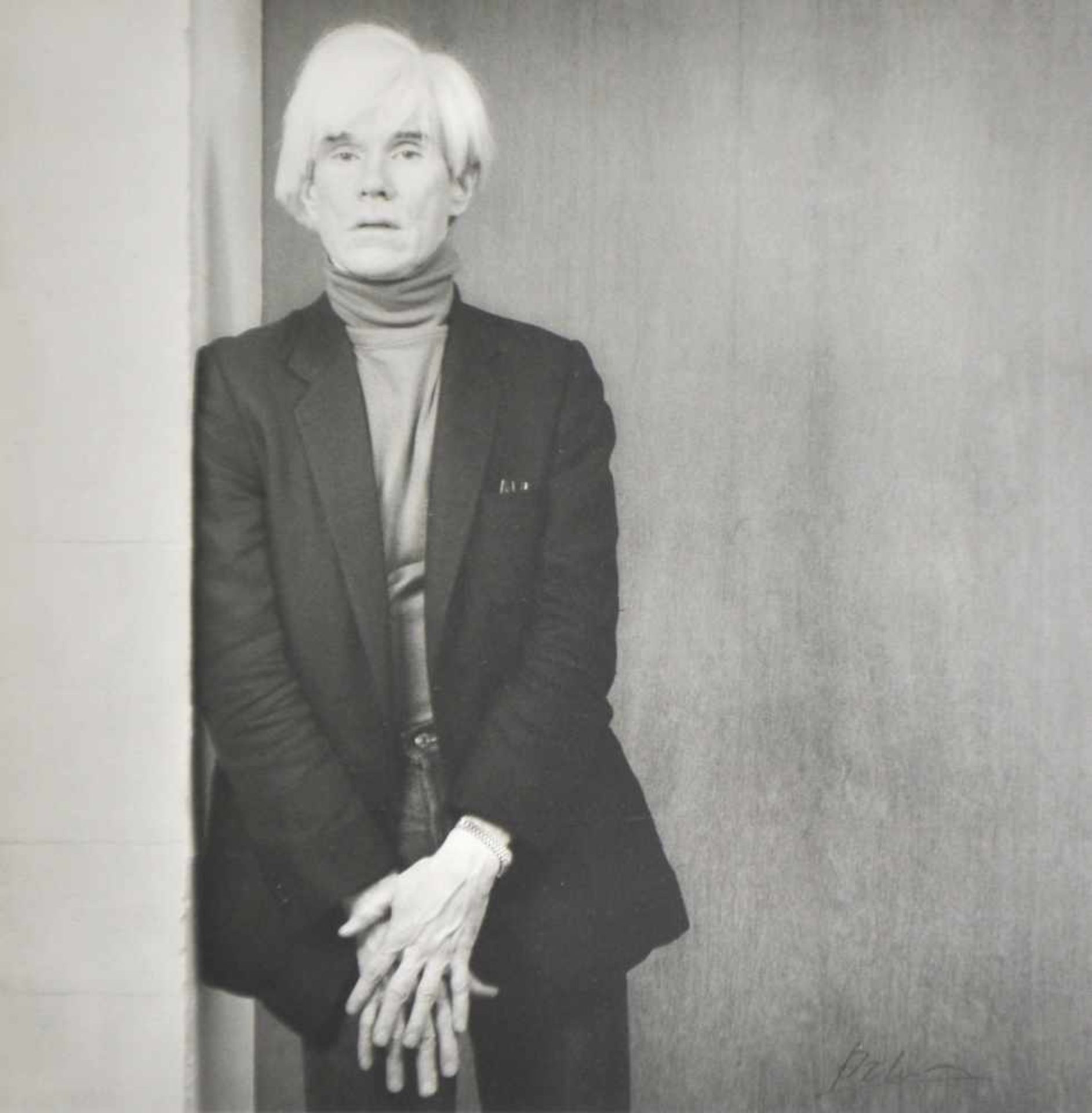 Robert Mapplethorpe (Long Island 1946 - Boston 1989)Andy Warhol, 1992;Fotodruck (Shet-fed