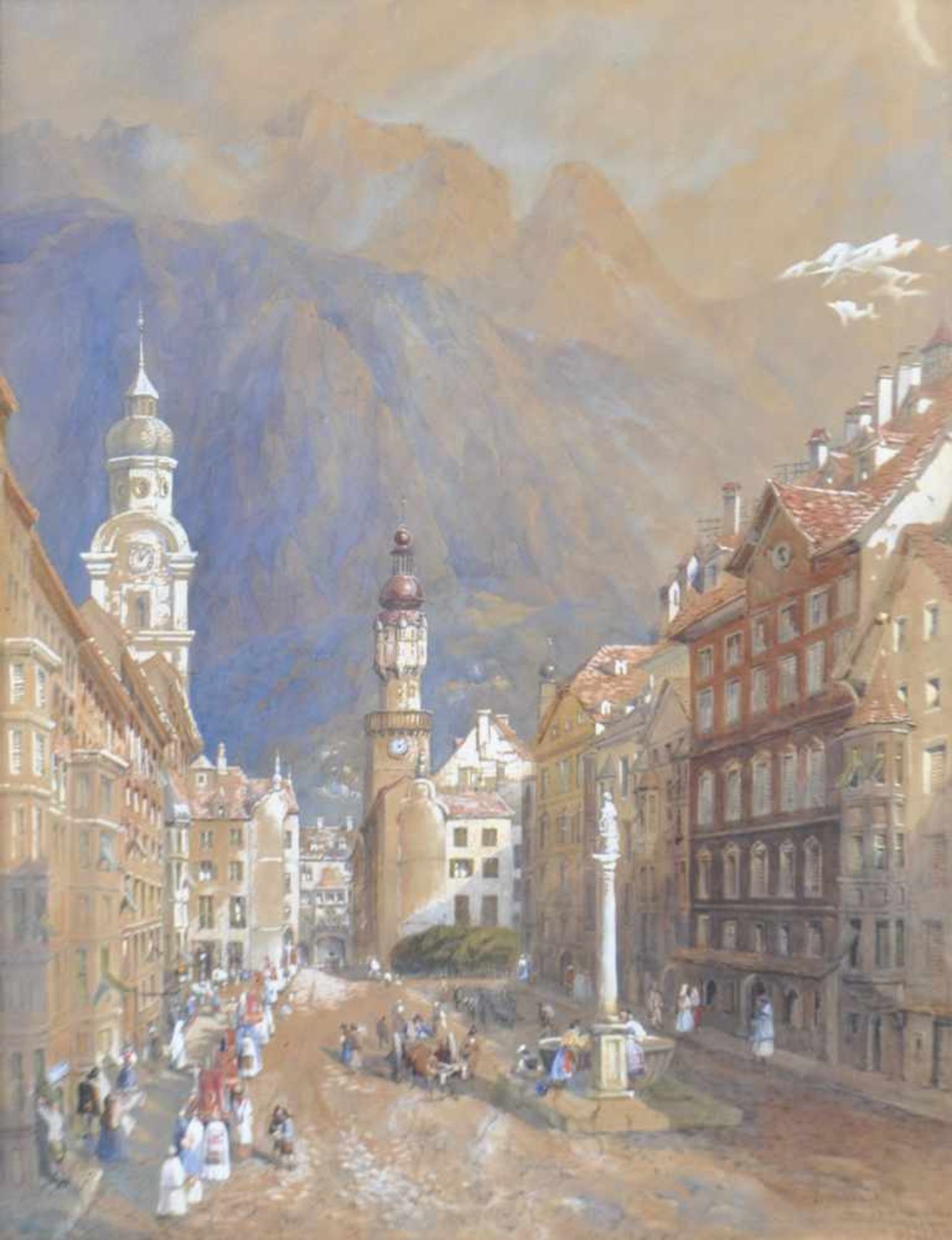 Englischer Monogrammist FEBS (Wien/Vienna 1824  Wien/Vienna 1914)Maria-Theresien-Straße a