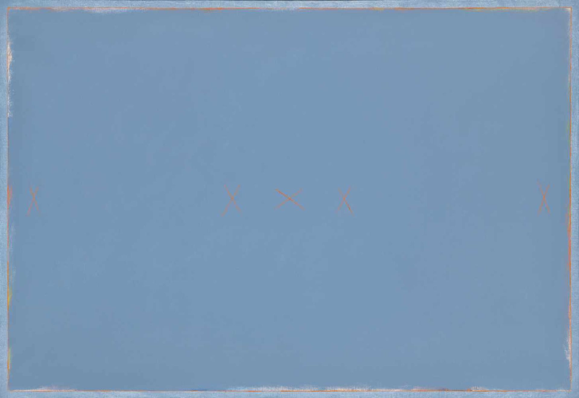 Claudio Verna (Guardiagrele 1937)A120, 1972;Acyrl auf Leinwand, 90 x 130 cm Signiert, betitelt und