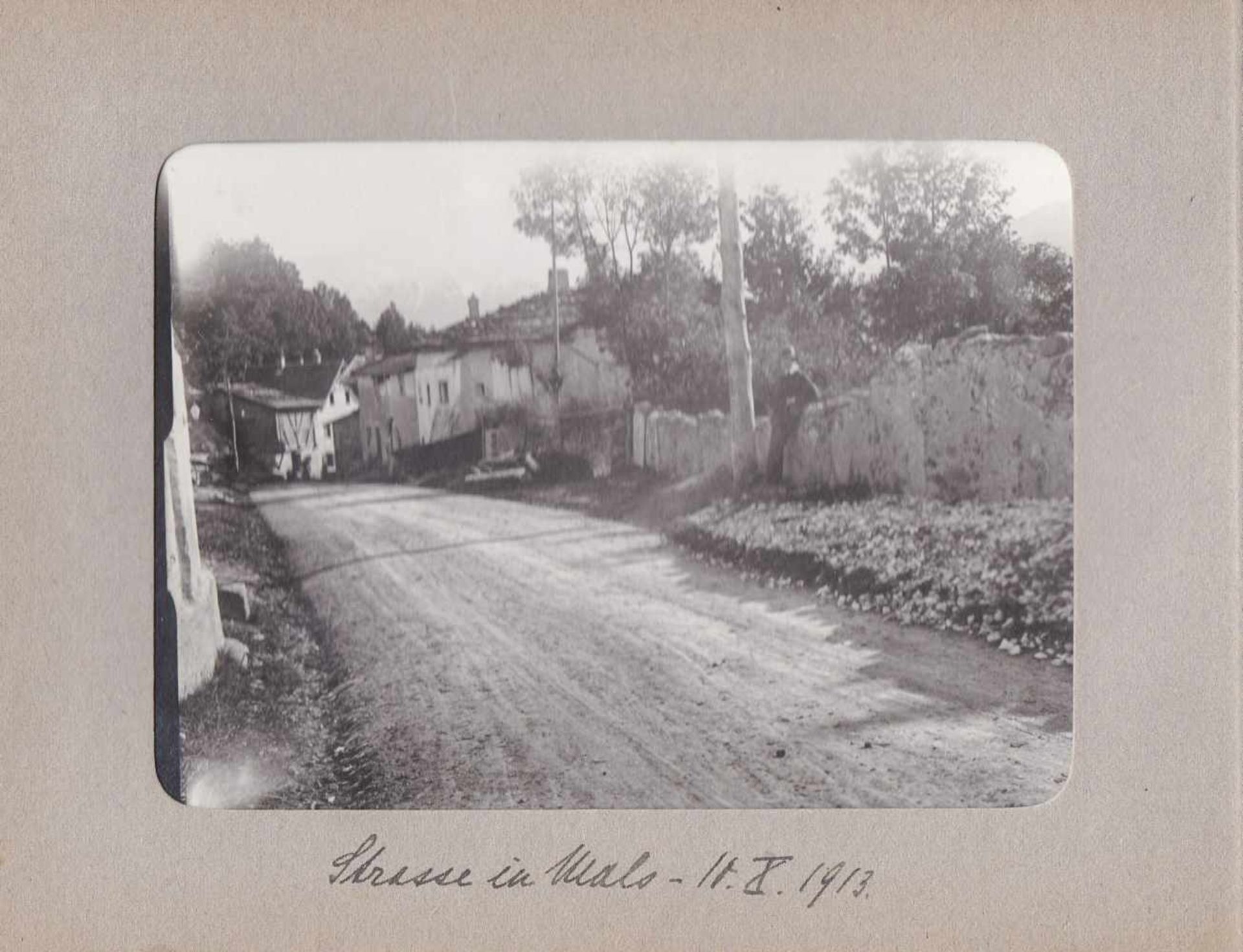 Fotoalbum Tirol 1913;21 Fotografien, je ca. 8,5 x 11 cm, Motive: Maria Himmelfahrt, Oberbozen,