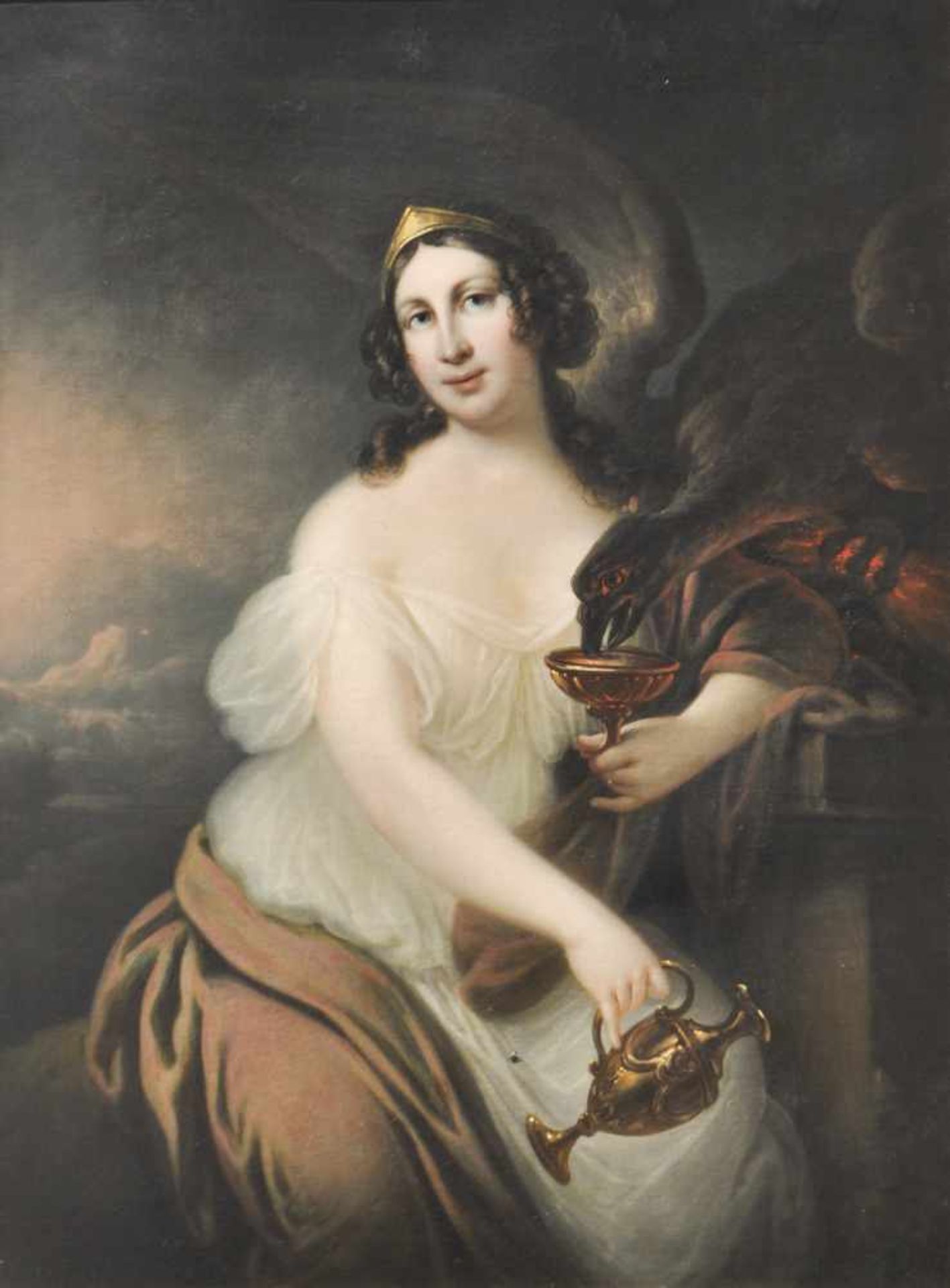 Francesco (Franz Xaver) Lampi (Klagenfurt 1782  Warschau/Varsavia 1852)Bildnis der Gräfin