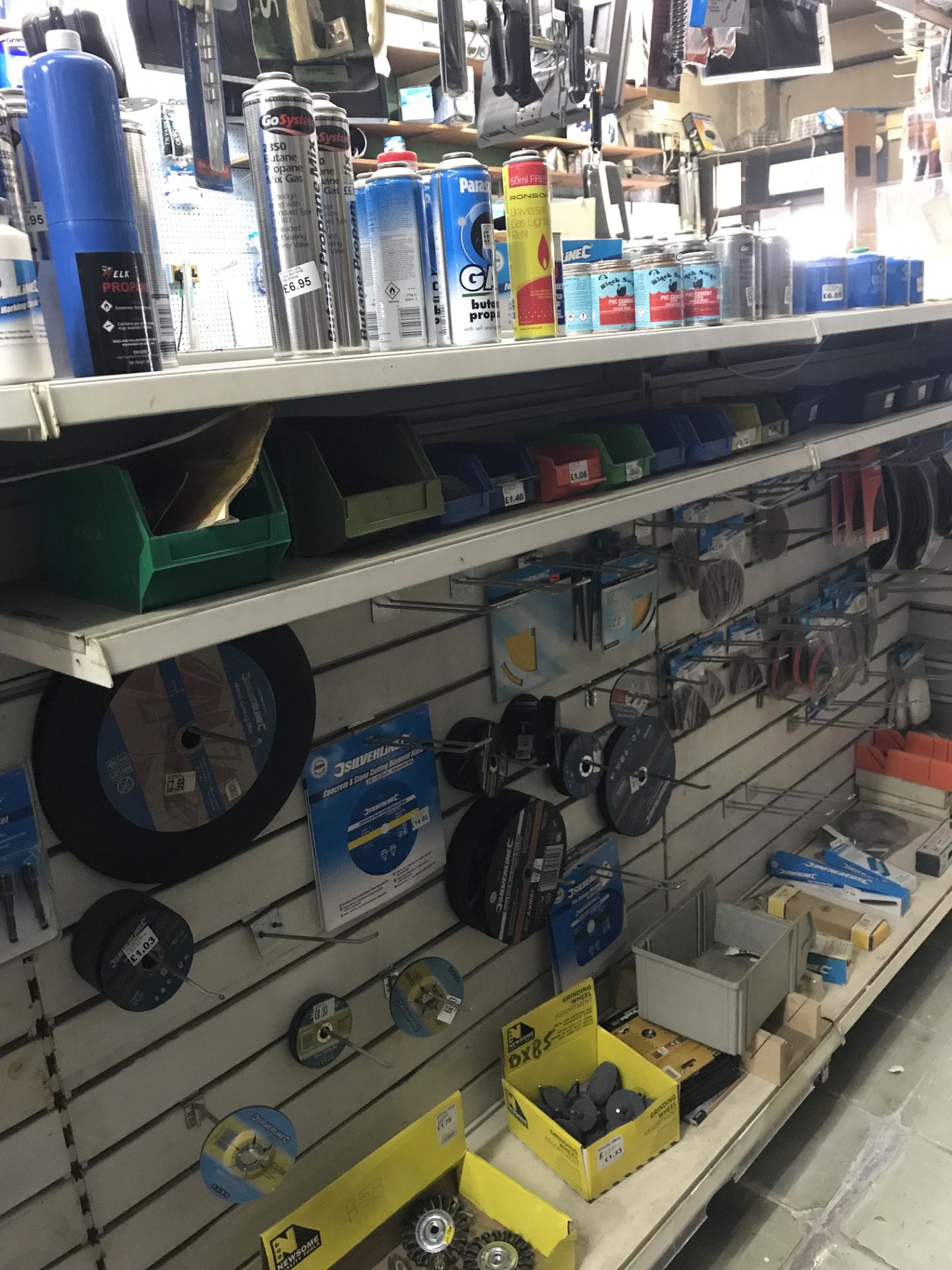 Entire contents of hardware store, all stock, racking and equipment. - Image 65 of 94