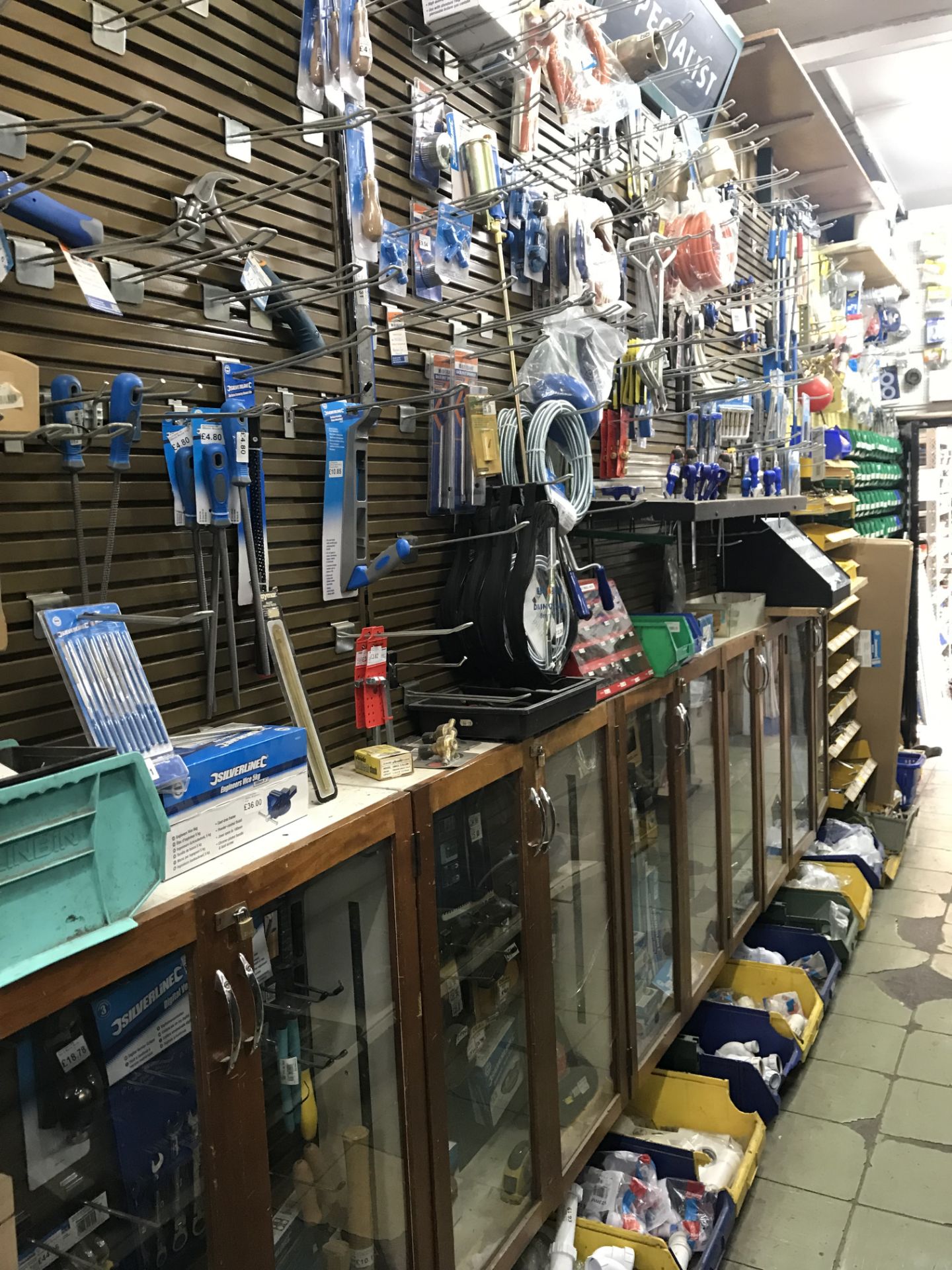 Entire contents of hardware store, all stock, racking and equipment. - Image 76 of 94