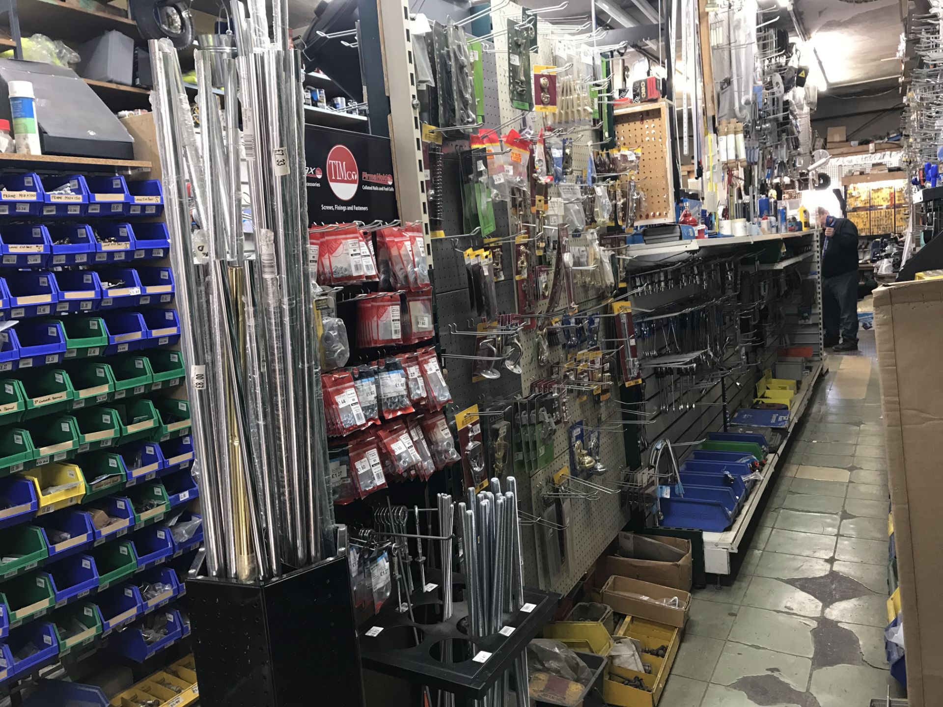 Entire contents of hardware store, all stock, racking and equipment. - Image 56 of 94