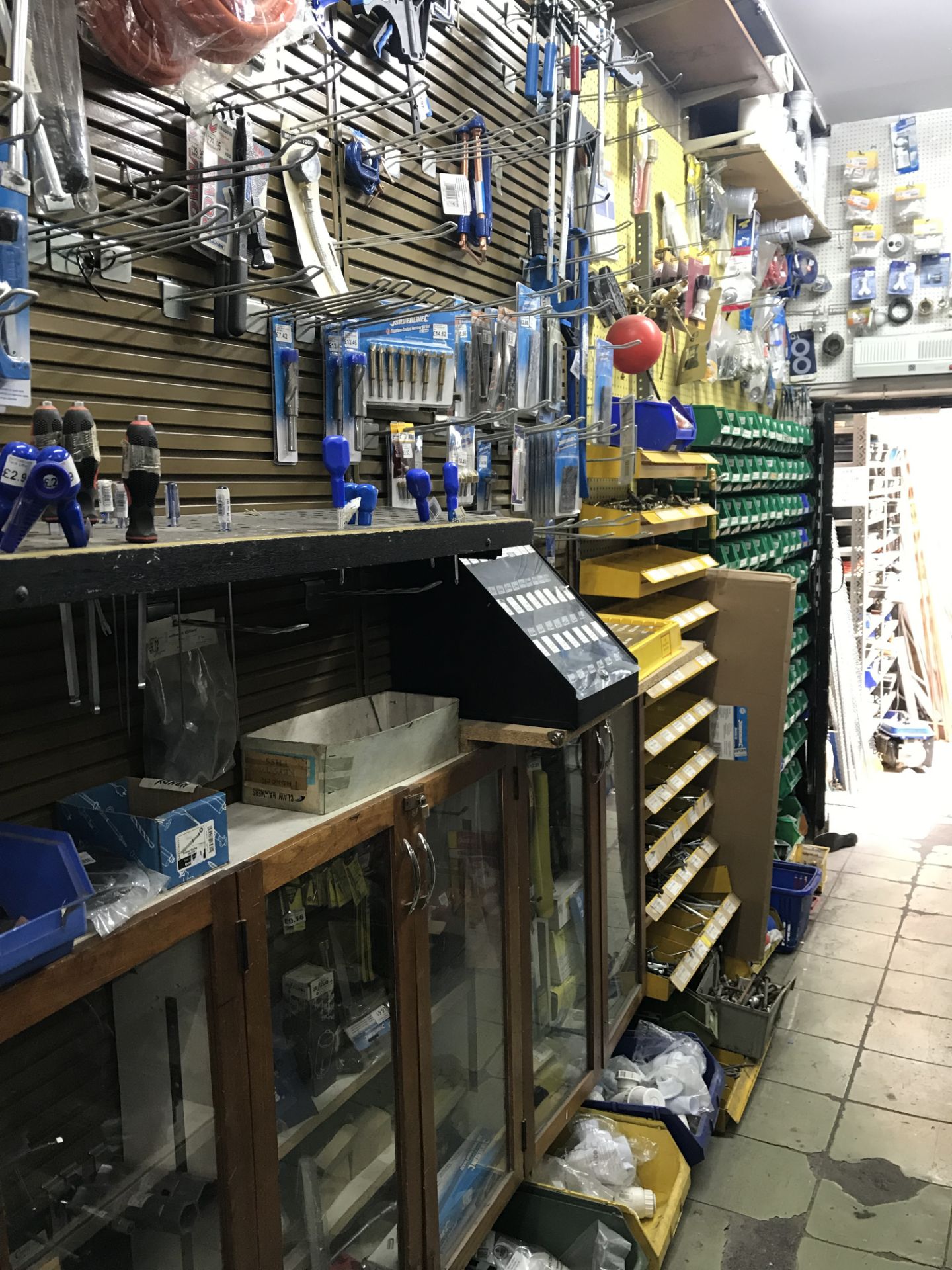 Entire contents of hardware store, all stock, racking and equipment. - Image 79 of 94