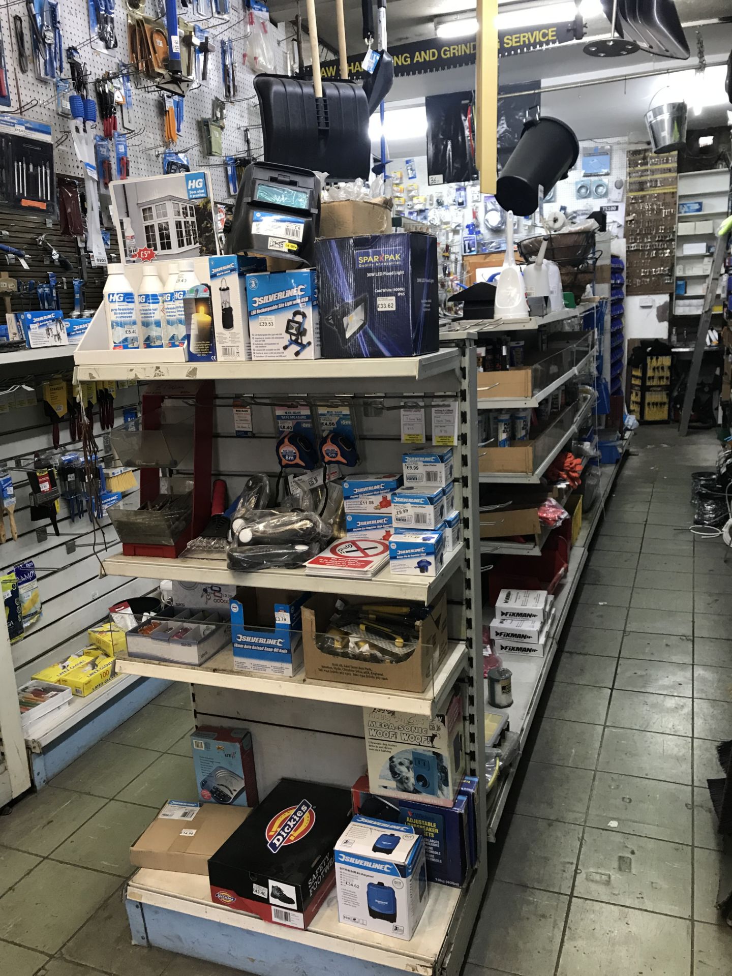 Entire contents of hardware store, all stock, racking and equipment. - Image 38 of 94