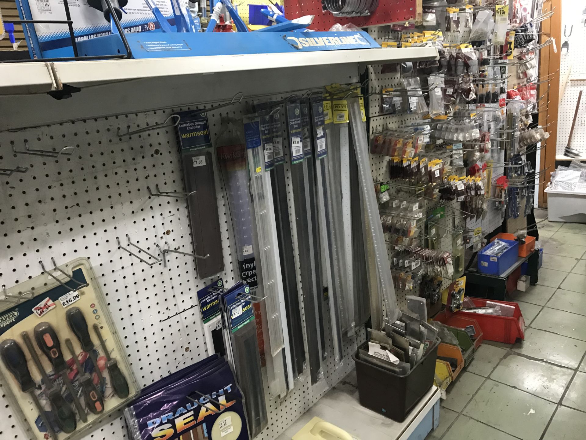 Entire contents of hardware store, all stock, racking and equipment. - Image 53 of 94