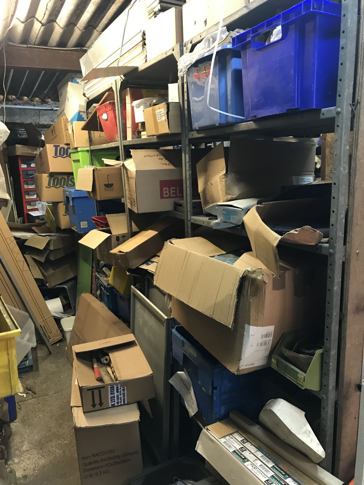 Entire contents of hardware store, all stock, racking and equipment. - Image 11 of 94