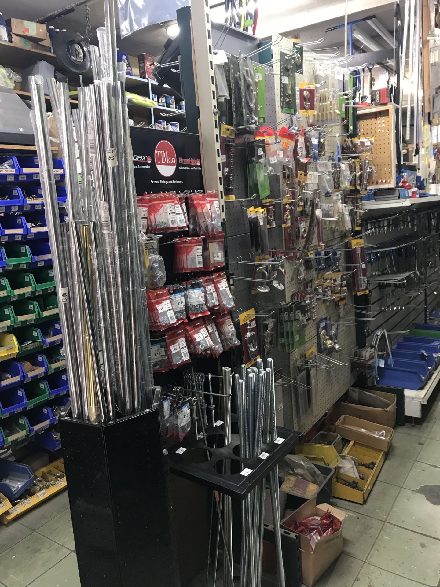 Entire contents of hardware store, all stock, racking and equipment. - Image 58 of 94