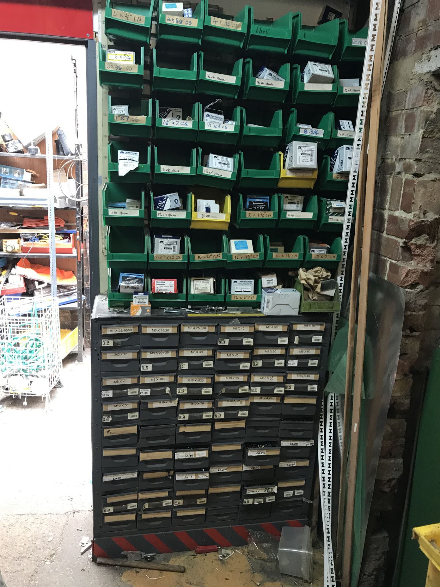 Entire contents of hardware store, all stock, racking and equipment. - Image 10 of 94