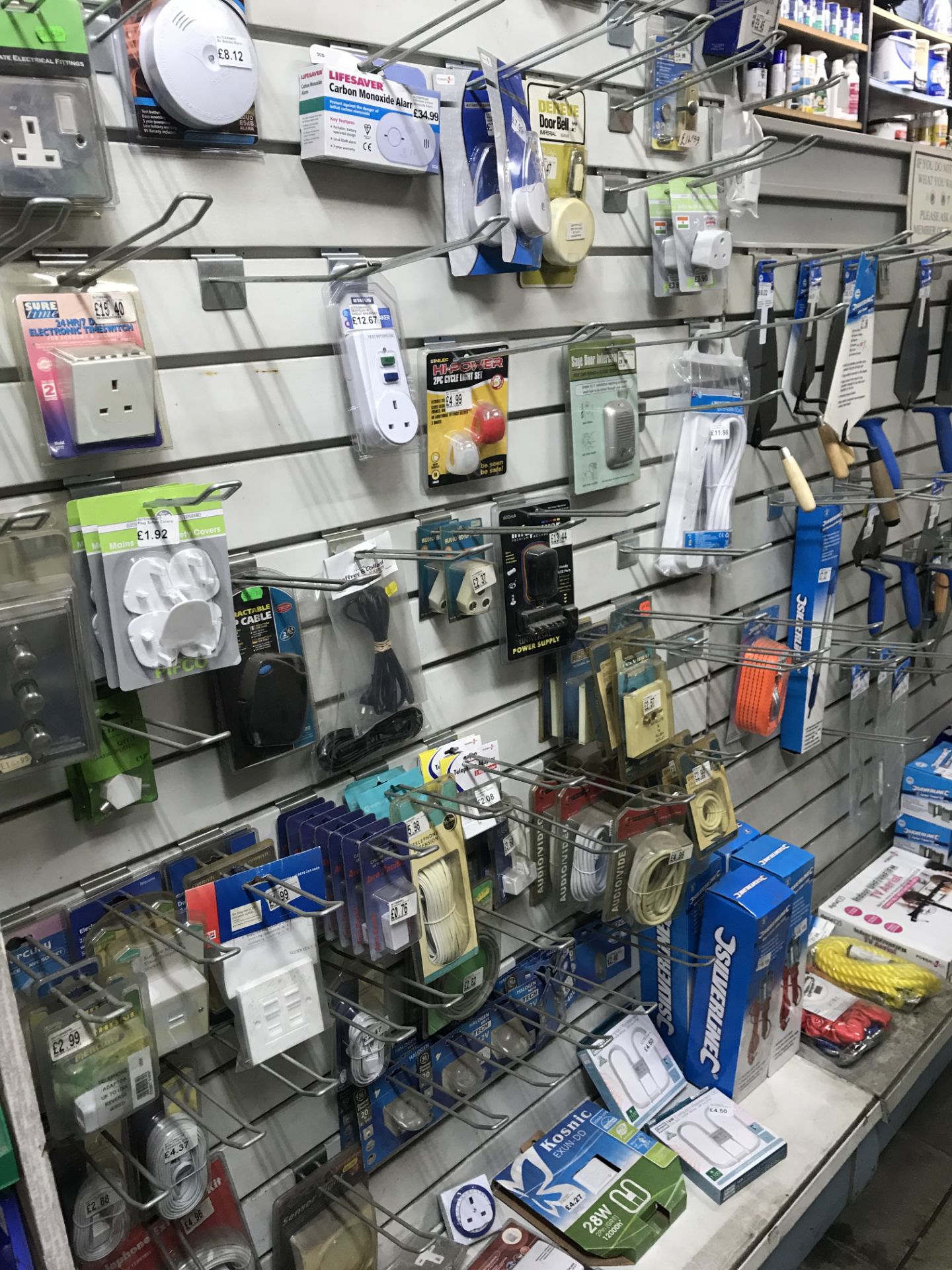 Entire contents of hardware store, all stock, racking and equipment. - Image 46 of 94