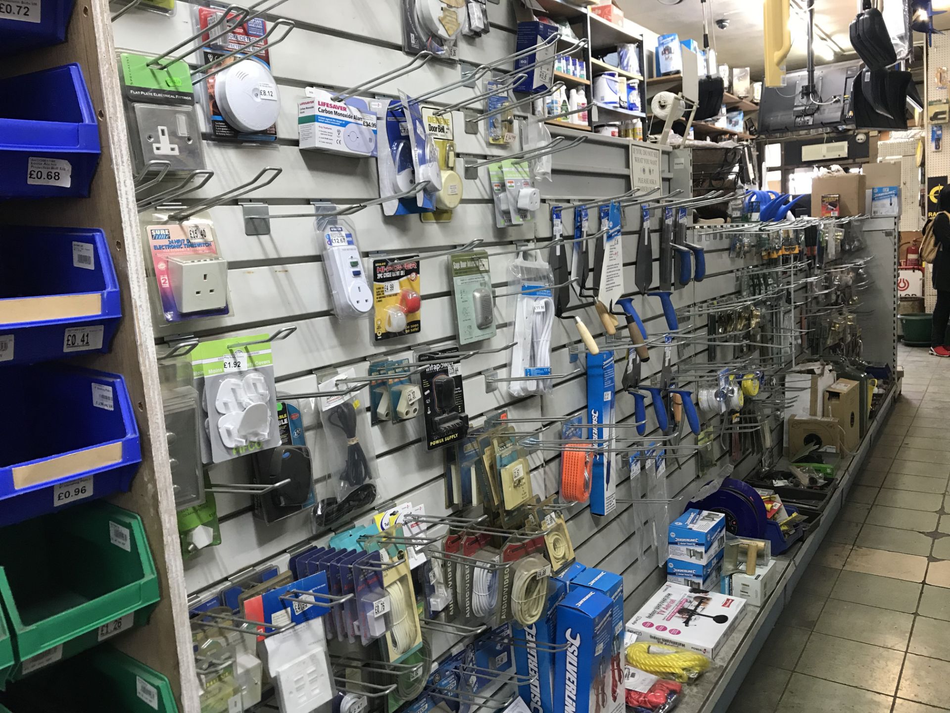 Entire contents of hardware store, all stock, racking and equipment. - Image 45 of 94