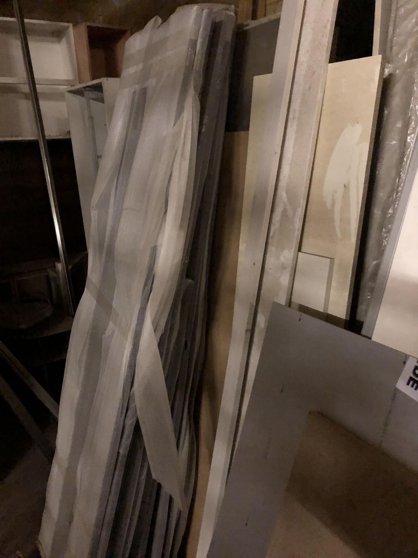 Quantity of Assorted Laminated Panels and Kitchen Doors (as photographed). - Image 2 of 4