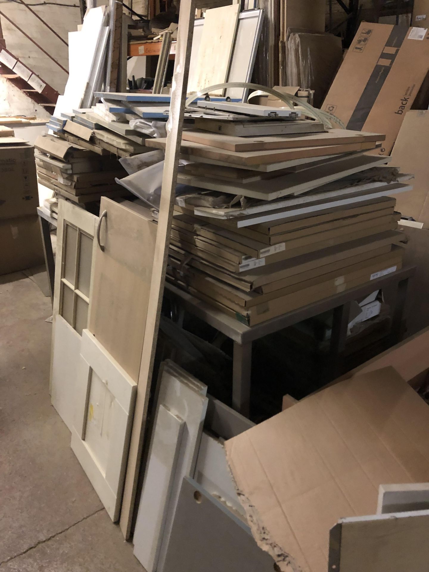 Quantity of kitchen doors and various panels (as photographed) - Image 4 of 4