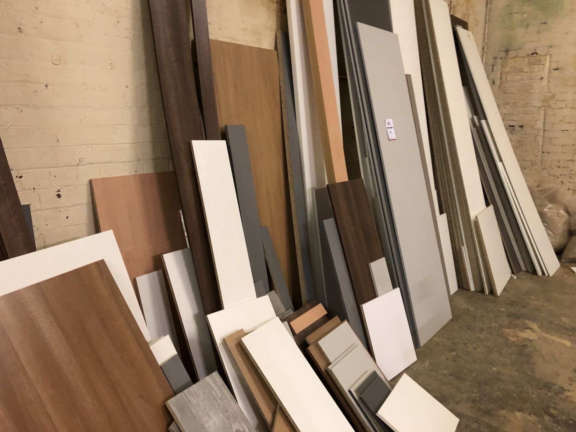 Quantity of Assorted Laminated Panels and Kitchen Doors (as photographed). - Image 2 of 2