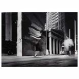 W. Bauer"New York, Sept. 84". Silver print 30 x 40 cm, Agfa paper. Back signed and with pencil