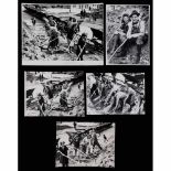Peter Fischer: "Removal of Ruins 1945" (Millowitsch Ensemble in Cologne)5 gelatin images, size 12