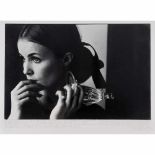 Will McBride (1931-2015)Without title (girl with broken glass), 1963. Silver print 36 x 56 cm,