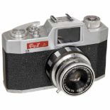 PaX Jr. (No. 100001!), 1960Yamato Koki Kogyo Co. Ltd., Japan. 35mm camera with Luminor Anastigmat