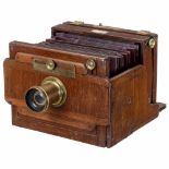 Stereo Camera by George Hare with Sliding Lens Board, c. 1864George Hare, London, Calthorpe St.