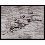 Peter Fischer: "Wasserballett" (Water Ballet), c. 1948-50Gelatin image, Agfa-Portriga-Rapid, glossy,
