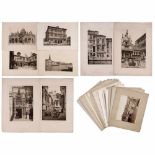 Ferdinando Ongania (1842-1911), c. 18918 vintage prints of Venice, size approx. 9 x 13 1/3 in.,