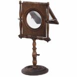 Zograscope, c. 1820Early optical viewer for paper "Vue d'Optique". Oak, height approx. 23 3/5 in.,